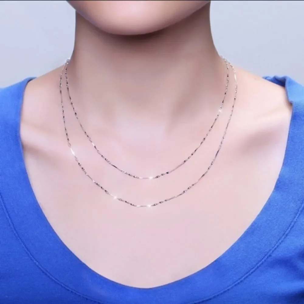 Damaged Silver plated necklace / chain